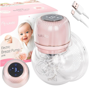 Лактатор Nukido NK-963 трифазний електричний рожевий (796301) (5903890622930)