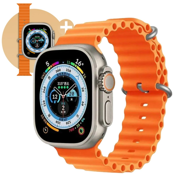 Умные смарт часы Smart Watch 8 Ultra спортивные с микрофоном тонометром IP67 Aluminium 49mm