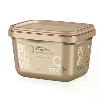 Знебарвлювальний бондинг-порошок для волосся Schwarzkopf Professional BlondMe Premium Lightener 9+, 450 г