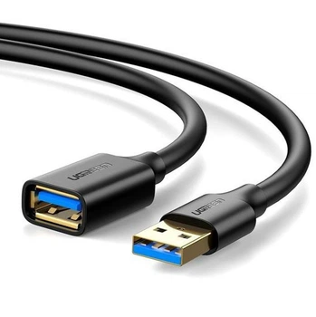 Кабель UGREEN US129 USB 3.0 Extension Male Cable 1m (Black) (10368)