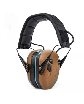 Активные защитные наушники Earmor M300T (CB) Bluetooth 5.4, 22 дБ, IPX5, 2 х AAA, Coyote (M300T-CB)