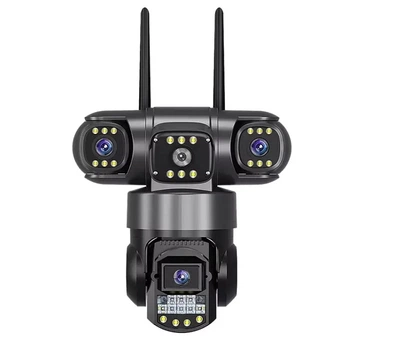 Камера відеоспостереження IP Wi-Fi V380 10052 360° 3 в 1 для вуличного використання