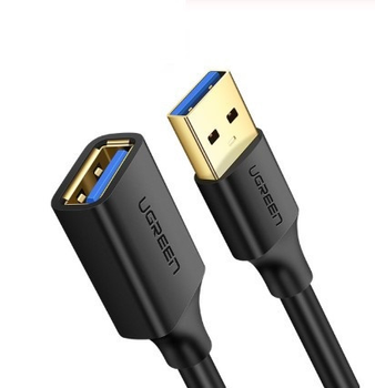 Кабель Ugreen US129 USB 3.0 Extension Male Cable 2m Black (10373)