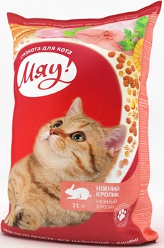 Сухой корм для котов Мяу с кроликом 11 кг B1240702
