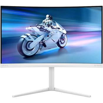 Монитор Philips 27" Evnia 27M2C5501/00 VA Curved White 180Hz