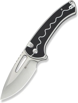 Нож складной Sencut Squiggy White/Black (S24082A-1)