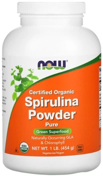 Спирулина Now Foods Spirulina 454 грамм в упаковке (ARE-574271)