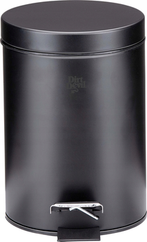Kosz na śmieci Dirt Devil E9491 czarny z pedałem 3 l (8711252494913)