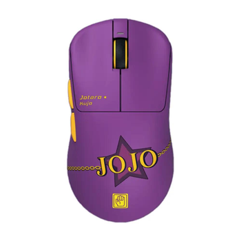 Игровая беспроводная мышка VGN F1 Pro Max JOJO Edition Jotaro Kujo (55g) Фиолетовая