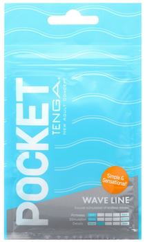 Мастурбатор Tenga Pocket Wave Line (ROZ6501103833)