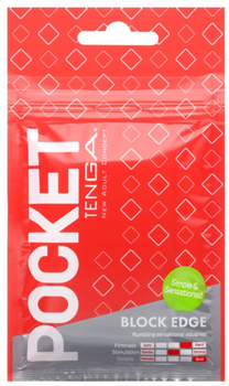 Мастурбатор Tenga Pocket Block Edge (ROZ6501103834)