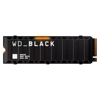 SSD накопитель 8 TB WD Black SN850X with Heatsink (WDS800T2XHE)
