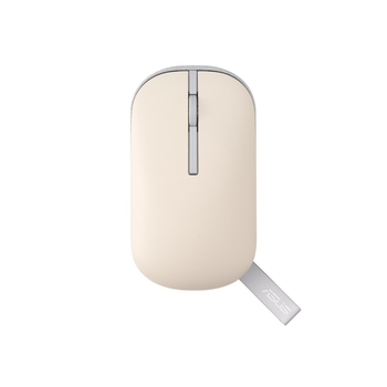 Мышь беспроводная ASUS Marshmallow Mouse MD100 Beige/Sage (90XB07A0-BMU0A0)