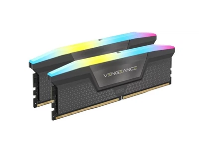 Оперативна пам'ять DDR5 32 Gb (6000 MHz) (Kit 16 Gb x 2) Corsair Vengeance RGB AMD EXPO (CMH32GX5M2B6000Z30K)