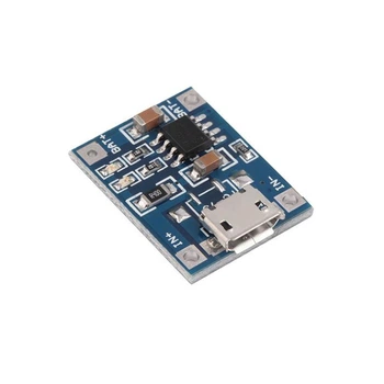 Контроллер заряда для литиевых батарей TP4056 micro USB (без защиты)