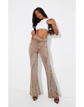 Джинси PrettyLittleThing CNH6066 38 бежевий