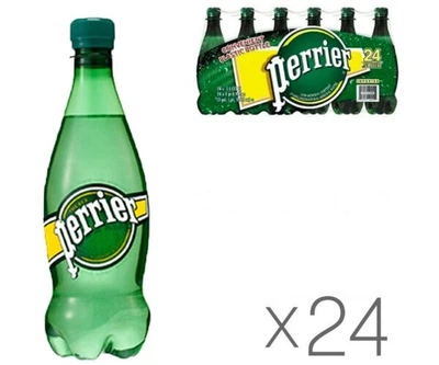 Упаковка минеральной газированной воды Perrier ПЭТ 24 шт. х 0,5 л