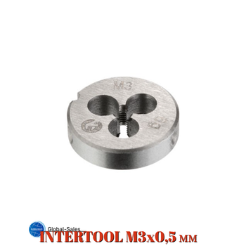 Плашка Intertool M3 х 0.5 (SD-8206)