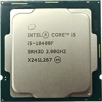 Процесор Intel Core i5 10400F 2.9GHz (12MB, Comet Lake, 65W, S1200) Tray (CM8070104282719)