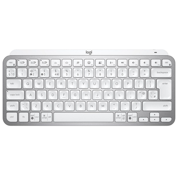 Клавіатура бездротова Logitech MX Keys Mini Wireless Illuminated UA Pale Gray (920-010499) Store