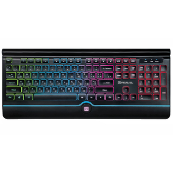 Клавіатура REAL-EL Comfort 8000 Backlit Ukr Black Store