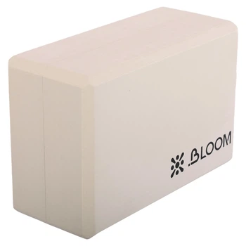 Блок для йоги BLOOM YOGA BRICK Белый LB7040