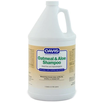 Шампунь гіпоалергенний для собак і котів Davis Oatmeal & Aloe 3.79 л