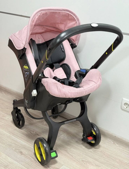 Коляска - автокресло 2in1 S800 Розовый