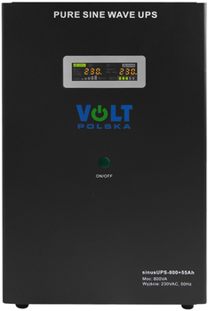 UPS Volt Polska Sinus UPS 800 + 55Ah (500/800) (3SR800WA55)