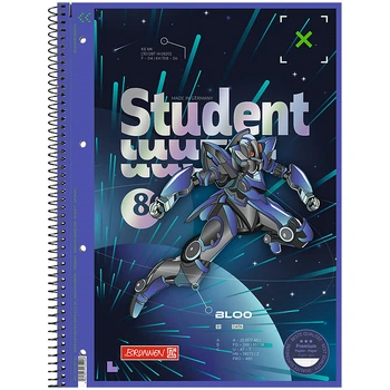 Коледж-блок Brunnen Premium Robot Heroes А4 лінія 80 арк. (10-679 27 421)