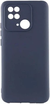 Чохол Silicone Cover для Xiaomi Redmi 10C Navy Blue