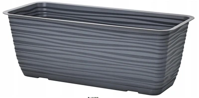 Горшок балконный Sahara-60 8,84 л антрацит Form-Plastic 3190-014