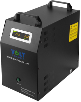 UPS Volt Polska Sinus UPS 1000 + 45Ah (700/1000) (3SR900WA45) UPS Volt Polska Sinus UPS 1000 + 45Ah (700/1000) (3SR900WA45)