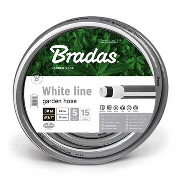Шланг для полива WHITE LINE NEW 3/4" 30м Bradas