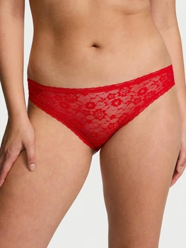 Трусики слипы женские Victoria's Secret 26931535 M Красные (329425482301)