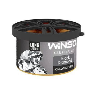 Ароматизатор Winso Organic Fresh Black Diamond гелевый 40г для автомобиля и дома освежитель воздуха органический (DO-LI_33S)