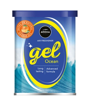 Ароматизатор Aroma Car Terpen Gel BLUE OCEAN 80г гелевый освежитель воздуха для автомобиля морской аромат (LI-D_22-O)