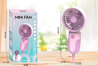 Компактный и удобный вентилятор с 3 скоростями от USB-зарядки Handheld Fan