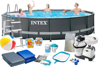 Басейн каркасний Intex ULTRA XTR 488 х 122 см 17 в 1 26326 (5902854518081)