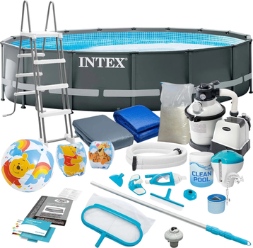 Басейн каркасний Intex ULTRA XTR 488 х 122 см 21 в 1 26326 (5908220475576)