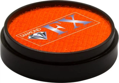Аквагрим Неоновий Помаранчевий Diamond FX Neon Orange, 10 г