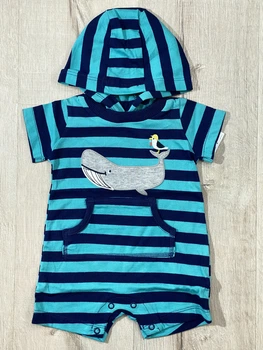 Песочник для мальчика Carters 118H985 3 мес 55-61 см Бирюзовый