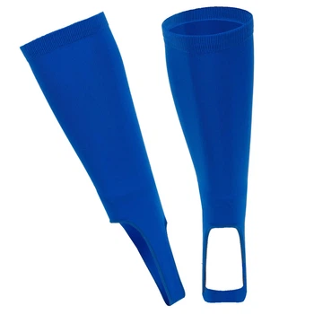 Гетры футбольные без носка синие мужские SP-Sport 2955 размер L Blue