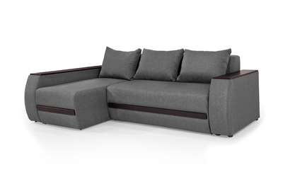 Диван кутовий Осака Premium 250 × 170 см, сірий