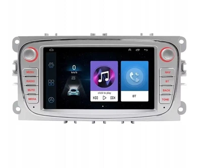 Штатная Mагнитола 7'' Focus S-Max Mondeo Galaxy C-Max Android 12- 4+32GB- With carplay+CANBUS
