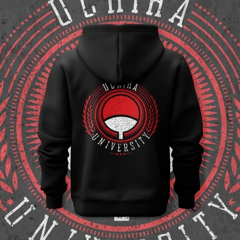 Худі з принтом Наруто - Uchiha Univesity Red Розмір XXL HD0733-5