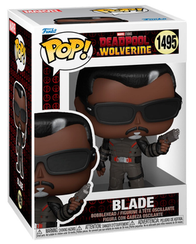 Фігурка Funko POP! Marvel Deadpool & Wolverine Blade 1495 (0889698848473)