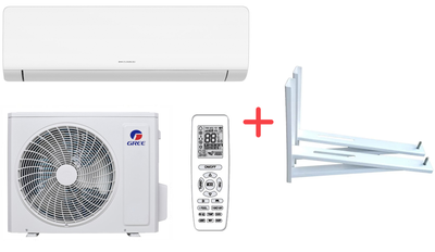 Кондиціонер Gree GWH07AWAXA-K6DNA1B/I/GWH07AGA-K6DNA1A/O (Cosmo)+ Кронштейн (кріплення) для кондиціонера Acc Electrics AE-001 (1286113590471) у подарунок!