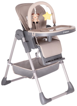 Стільчик для годування Kidnort Jordgubbe коричневий (5902983625704)