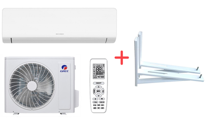 Кондиционер Gree GWH09AWCXB-K6DNA1A/I/GWH09ATCXB-K6DNA1B/O (Cosmo)+ Кронштейн (крепление) для кондиционера Acc Electrics AE-001 (1286113590471) в подарок!